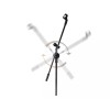 CHONGYTTUO NEW Collapsible Microphone Mic Stand Foldable Tripod Zinc alloy