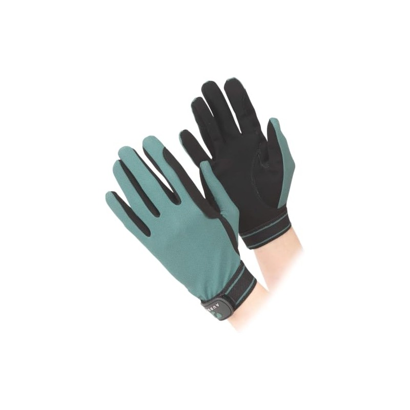 Shires Aubrion Mesh Horse Riding Gloves - Child Sizes in