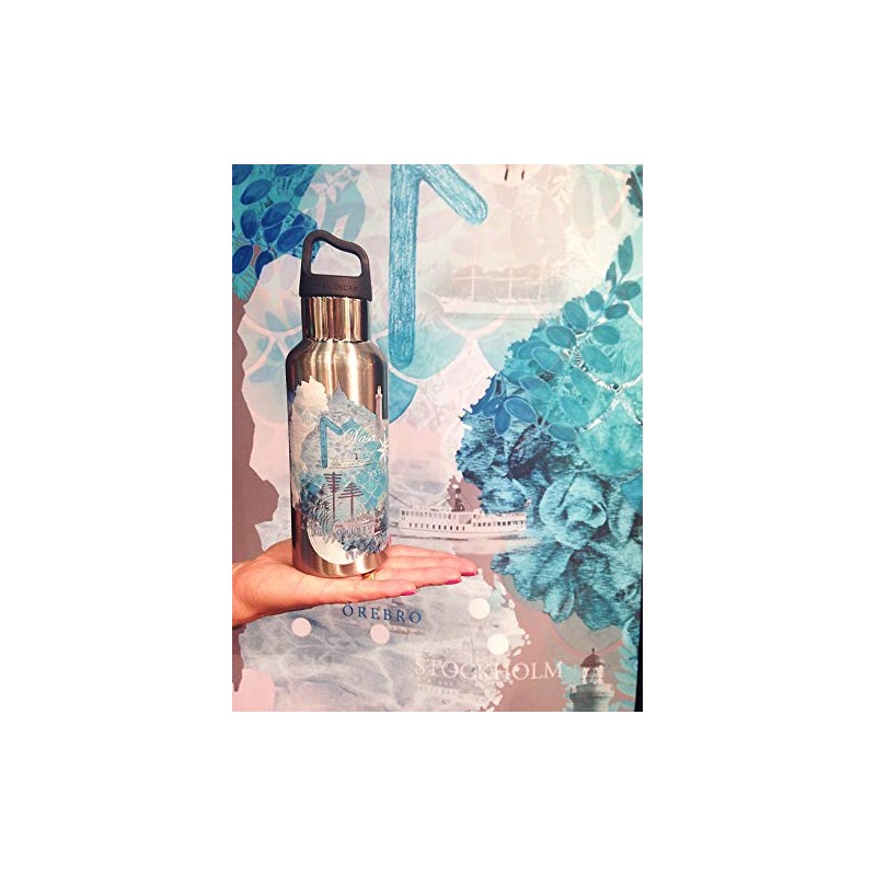 Carl Oscar Swedish Design Double-Walled Thermos Flask - Insulated Flask