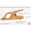 SÜA - Heavy-Duty Ground Clamp - High Copper Alloy -