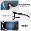 ROCKBROS Polarized Sunglasses Cycling Glasses Sports Sunglasses UV400 Protection for