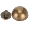 Mushroom Rivets for Bags 12mm 30 Sets Bronze Dome Rivets