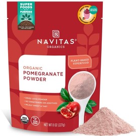 Navitas Pomegranate Powder 227g, 45 servings, 1 piece / 나비타스 석류 파우더 227g 45인분, 1개