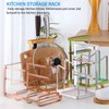 Cutting Board Rack Chopping Board Organizer Stand Holder Multi Purpose