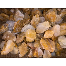 3000 Carat Lots of Citrine Rough Plus a FREE Faceted Gemstone!