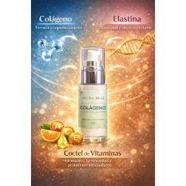 Crema Facial Reafirmante Colágeno Elastina Vitaminas Mixta Día Noche
