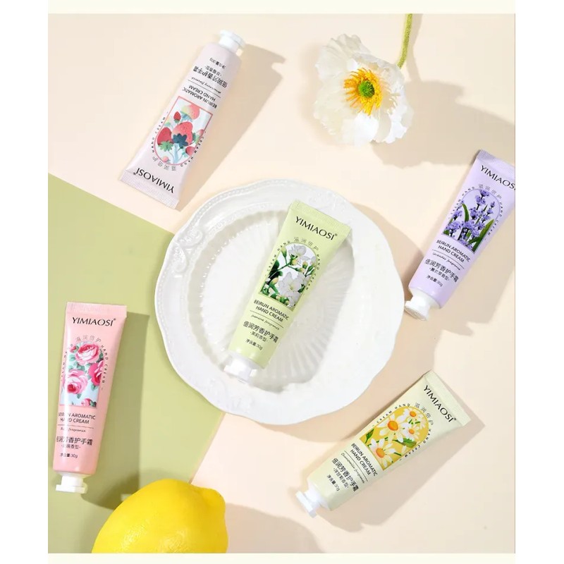 Crema De Manos Hidratante Nutritiva 10 Aromas Portátil Set