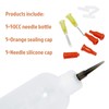 50cc Needle Glue Bottle, Needle Tip Squeeze Bottle, Precision Tip