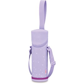 Thermos APG-501 PL-ST My Bottle Pouch with Strap for 15.7 - 23.6 fl oz (450 - 600 ml), Purple Star