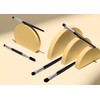 Studio 17 Eye Makeup Brush Set, Mixed Colors, 1 Piece