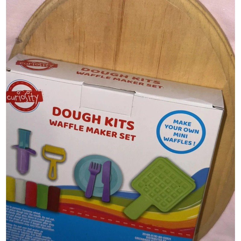 Curiosity new Curiosity Dough Kits Waffle Maker Set