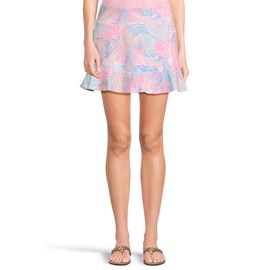 Lilly Pulitzer Women's Zadora High Rise Skort Up, Multi Roar of The Seas