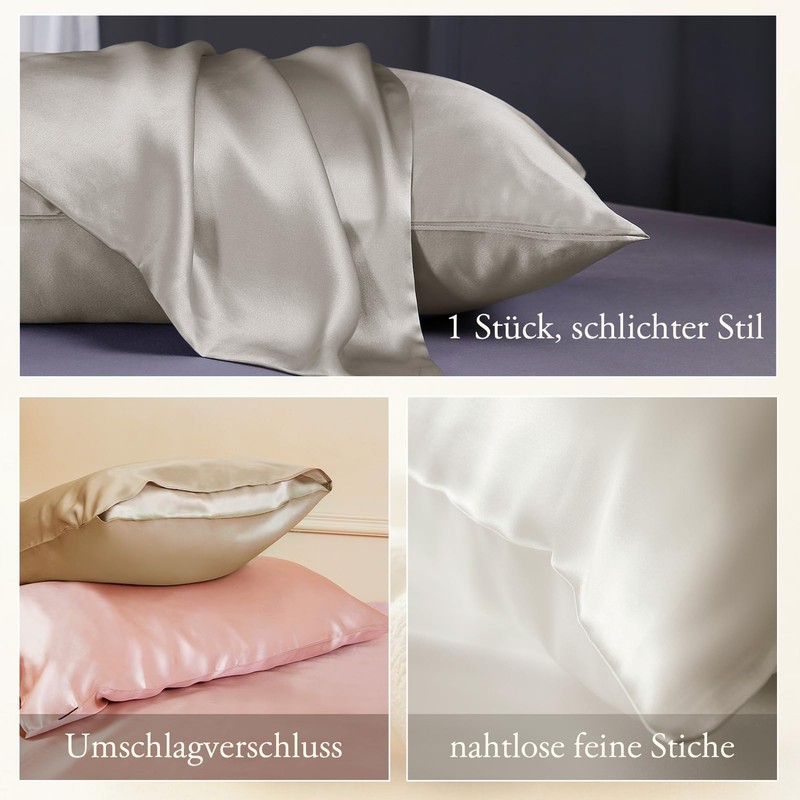 LILYSILK 25 Momme Silk Pillowcase Cushion Cover Silk Pillowcase with