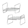 MKSS Reversible Stainless Steel 304 Rack Compatible with Ninja Dual