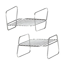 MKSS Reversible Stainless Steel 304 Rack Compatible with Ninja Dual Air Fryer (2X AF300UK)…