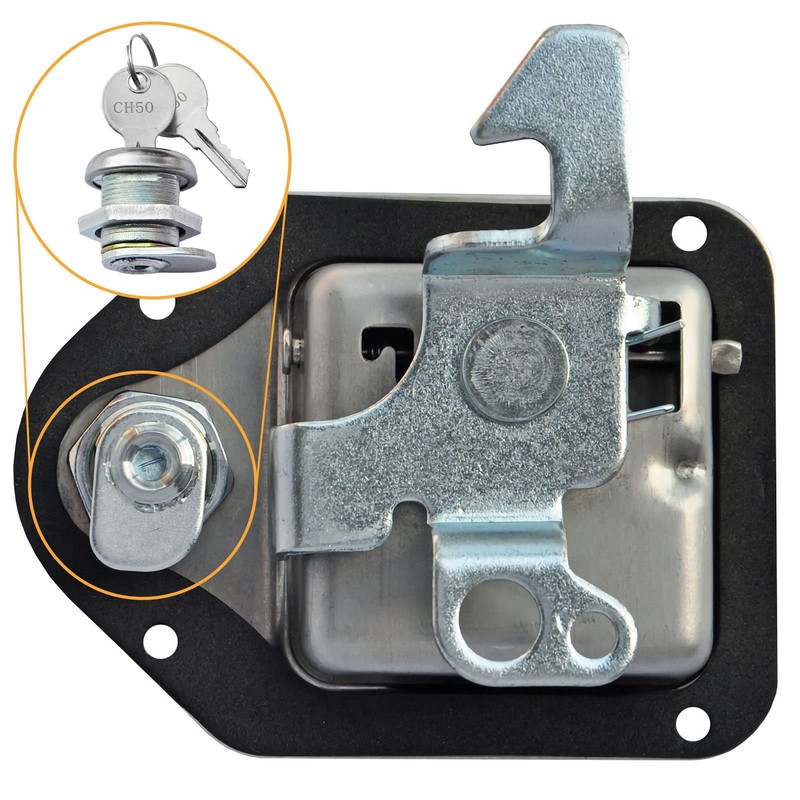 Truck Tool Box Lock Replacement with Keys Pickup Toolbox Latch