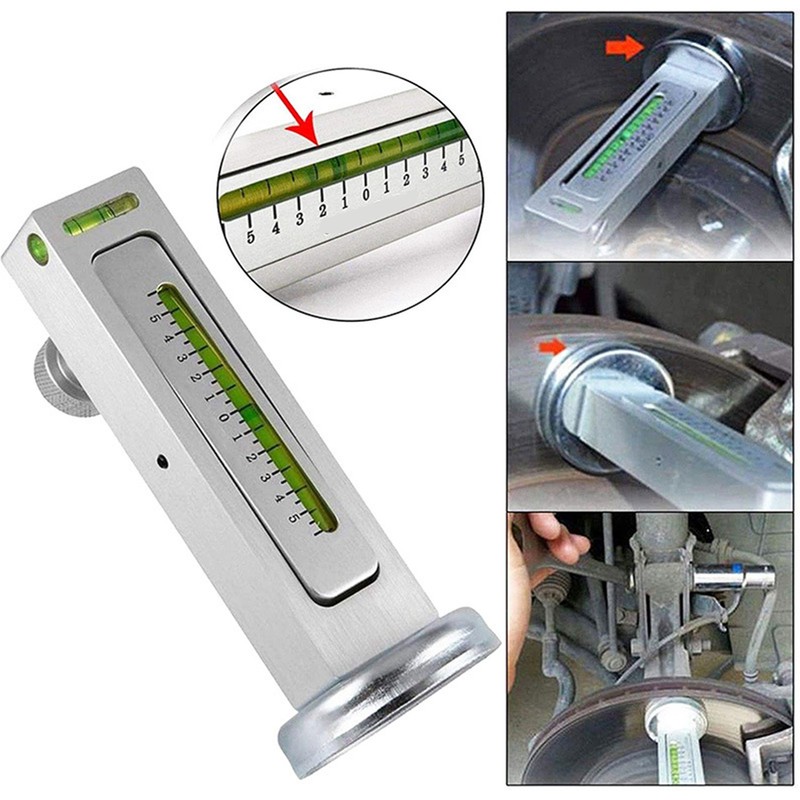 4 Wheel Positioning Magnetic Level Gauge Super Suction Camber Castor