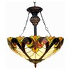 Chloe Lighting CH18780VI18-UH2 Liaison Tiffany-Style 2 Light Victorian Inverted Ceiling