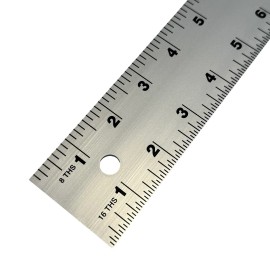 The Golf Club Trader Golf Club Builder's 48" Aluminum Ruler - 1/4", 1/8", 1/16" Marks - 48" Aluminum Ruler