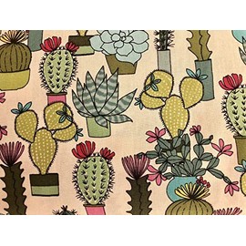 Cactus Succulents Table Runner Decoration Birthday Party Baby Shower Wedding 12W x 42L