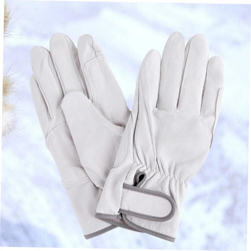 jojofuny 2 Pairs Cotton Gloves for Kitchen Oven Mitt Welding