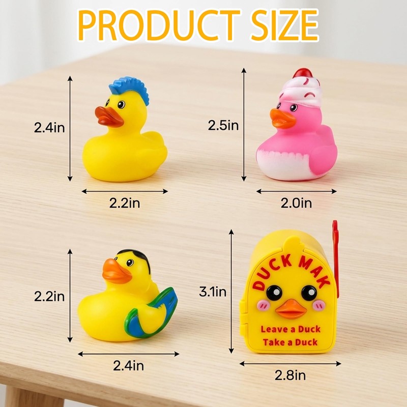 4-Piece Set Duck Mailboxes Made,Cruise Duck Mailbox