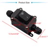 Hmknana IP67 Waterproof Inline Cord Switch 16A/250V 20A/125V AC DPST
