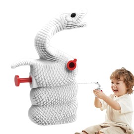 Water Squirter Toddler - Water Fighting Soaker Snake - Long Range Fun Soaker Squirt Toys for Pool Summer Backyard Beach Activities