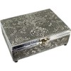New Age Source Metal Tree of Life Jewelry Box, Silver