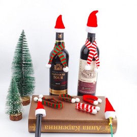 Mini Christmas Santa Hat & Scarf Set -lf1564 One Size/No.2 1000ea