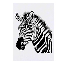 Azeeda 'Zebra' Temporäres Tattoo - Hautfreundlicher & Ungiftiger Abziehbild · Wasserfest (TO00065525)