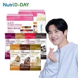 NutriD-Day 뉴트리디데이 아이스크림맛 다이어트 쉐이크 해피믹스 28포+쉐이크컵 NutriDay Ice Cream Flavor Diet Shake Happy Mix 28 Packs + Shake Cup