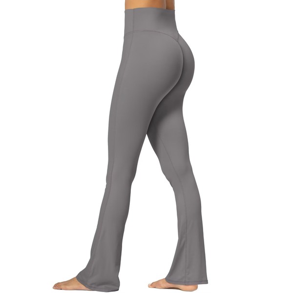 Sunzel Sunzfly No Front Seam Mini Flare Leggings for Women,