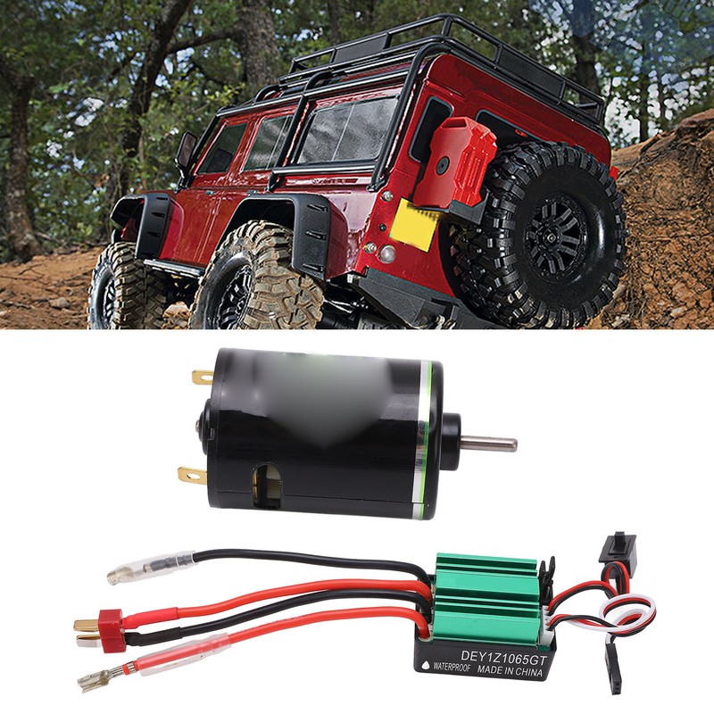 540 Brushed Motor with 65A T Plug ESC High Torsion