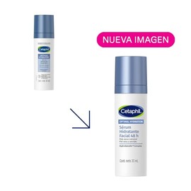 Cetaphil Optimal Hydration Sérum Facial Todo Tipo de Piel Sensible 30 ml | HydroSensitiv Complex con ácido hialurónico hidrata 48 h, textura ultralige