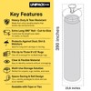 Rug Storage Bag – Extra-Long 390” Carpet Bag, Cut-to-Use Convenience