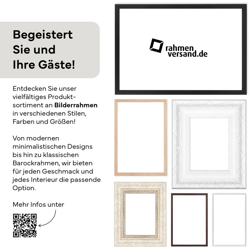 PANORAHMA Picture Frame Frameless Glass Picture Frame