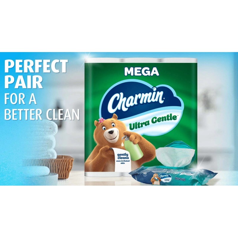 No Brand Ultra Gentle Toilet Paper, 18 Mega Rolls, 231