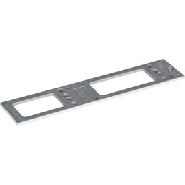 GEZE Mounting Plate for TS 4000/TS 5000 White 9016