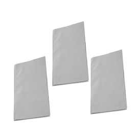 VILLFUL 3pcs Silver Polishing Cloth for Jewelry Tarnish Remover Compact Cleaning Cloth for Home Commercial Use Restores Shine for Silver Jewelry Maintenance