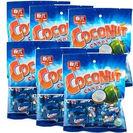 Coconut Candy 5.6oz/150g pack of 6