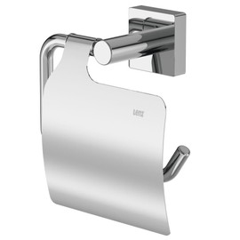 Lenz RAIN Toilet Roll Holder with Lid Chrome 62712310