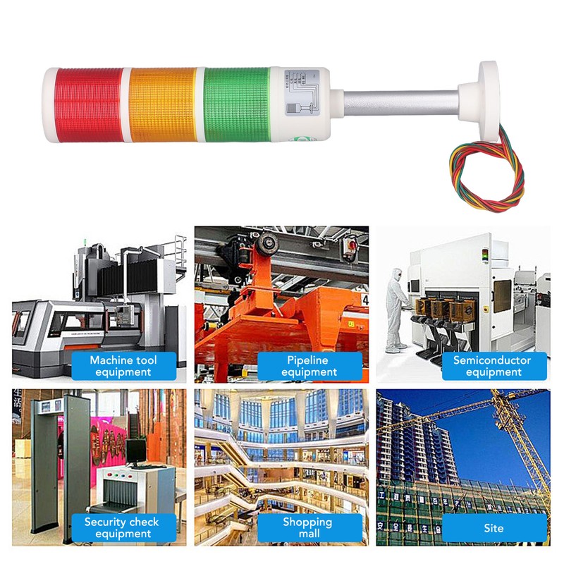 LED Stack Tower Light Industrial Warning Column Signal Indicator Lamp