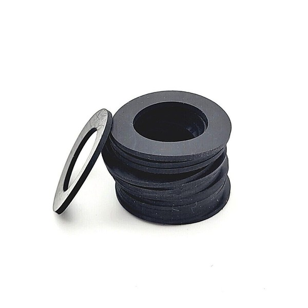 3/4" ID Rubber Flat Washers 1 1/4" OD 1/16" Thick
