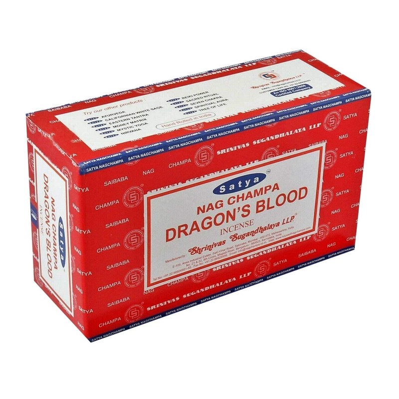 Satya Incense Sticks, Black, Dragon's Blood