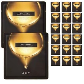 Danbi [단비] AHC 프로바이탈 골든앰플 마스크팩 x 20매 [Danbi] AHC Pro-Vital Golden Ampoule Mask Pack x 20 Sheets