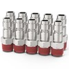 ChillWaves Automotive T-Style Air Plug, 1/2" NPT Male Pneumatic Plugs,