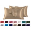 Satin Cushion Cover, 40 x 80 cm, Pack of 2,