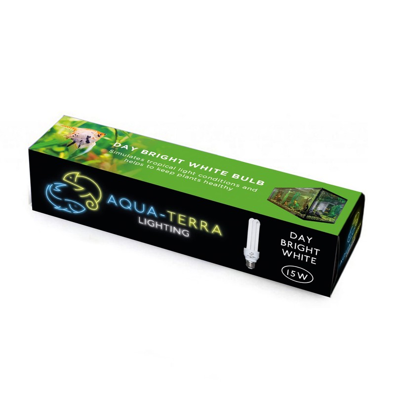Aqua-Terra Lighting 15W Brightday White Replacement Bulb for The Fish