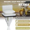 Rexka 10pcs Rocker Panel Moulding Clip for Honda Acura 91513-SM4-000